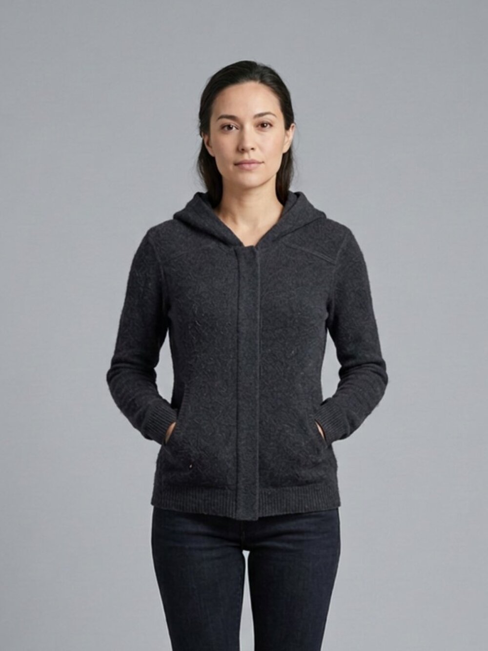 James Perse Cashmere Zip Up
